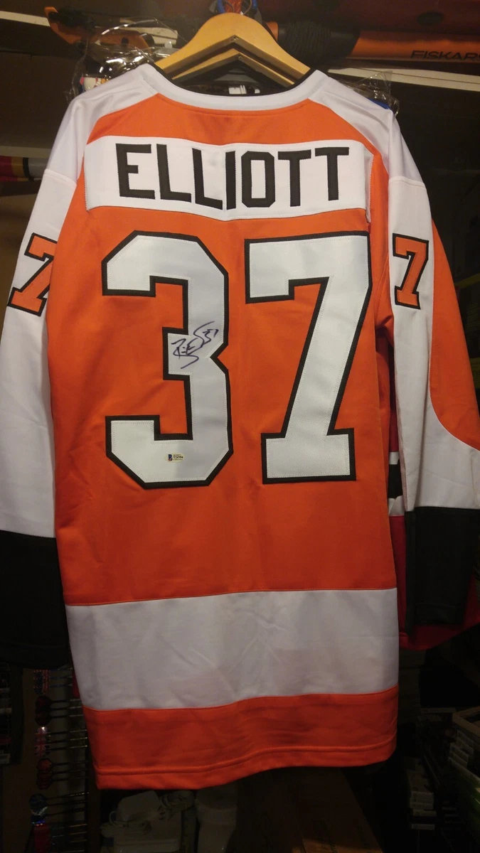 Philadelphia Flyers  Brian Elliott Orange Home Jersey