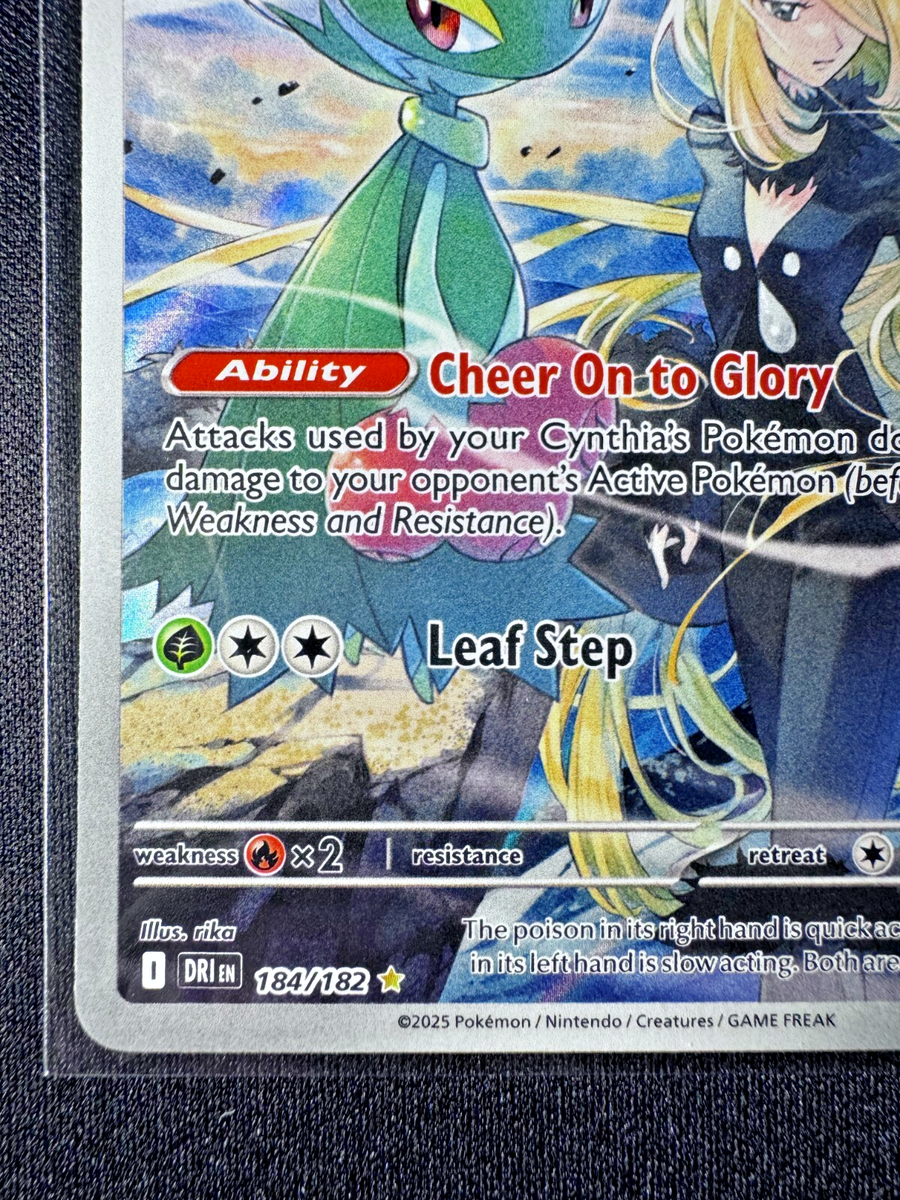 Pokemon TCG Destined Rivals Cynthia's Roserade 184/182 | eBay