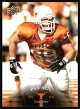2011 Upper Deck University of Texas Dan Neil #60 Texas Longhorns