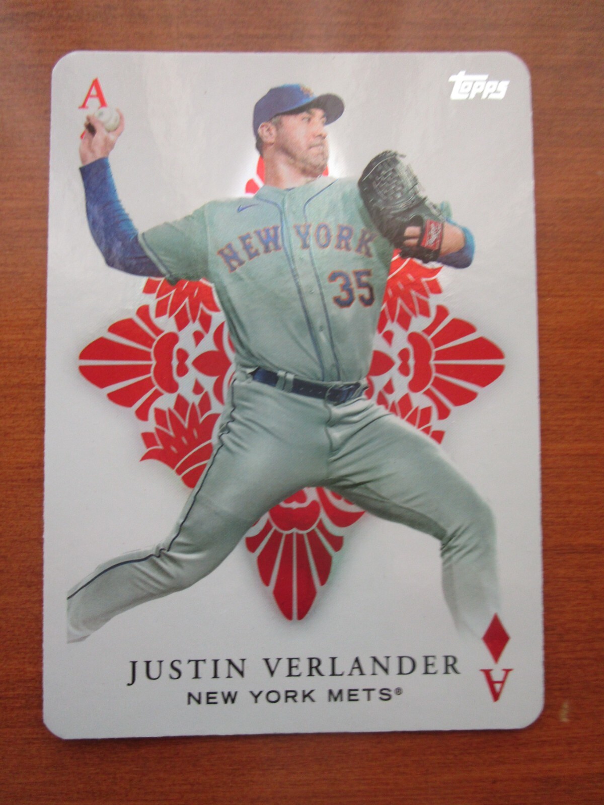 2023 TOPPS SERIES 2  ALL ACES    JUSTIN VERLANDER  # AA-45   NEW YORK METS