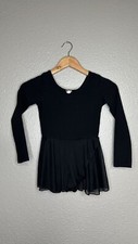 Future Star By Capezio Black Skirted Leotard Size M