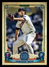 Addison Reed 2019 Topps Gypsy Queen #58 Minnesota Twins Buy10get5FREE