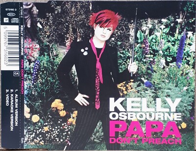 KELLY OSBOURNE   Papa Don't Preach     2002 CD SINGLE   ENHANCED CD