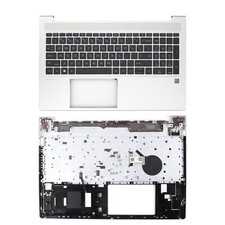 New US Palmrest Keyboard With Backlight For HP Probook 450 G6 G7 455 G6 G7