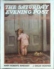 Saturday Evening Post December 22, 1934 Mary Ellen Sigsbee, Rockwell Ad!