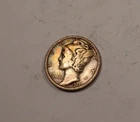 1927-S Mercury Dime * Very Fine VF Toned * 90% Silver * XD158