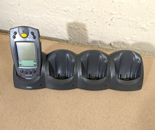 MOTOROLA SYMBOL CRD1700-4000S Quad Charging Cradle w/ SPT1800-TRG80400 Handheld