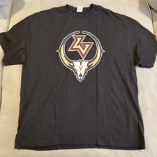 NWOT - VINTAGE - Las Vegas Outlaws - XFL - Black Logo T Shirt - Men's XXL