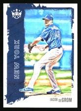 Jacob deGrom 2021 Panini Diamond Kings #167 Baseball Card