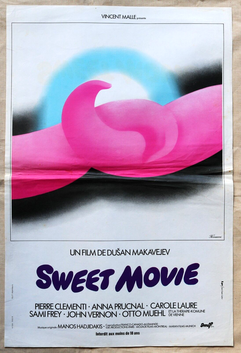 SWEET MOVIE 1974 Vintage French Original Movie Poster 40x60cm | eBay