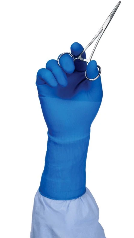 Protexis Látex Estéril Azul com Luva Cirúrgica Neu-Thera, Sem Pó 50 Pares - Imagem 2 de 2