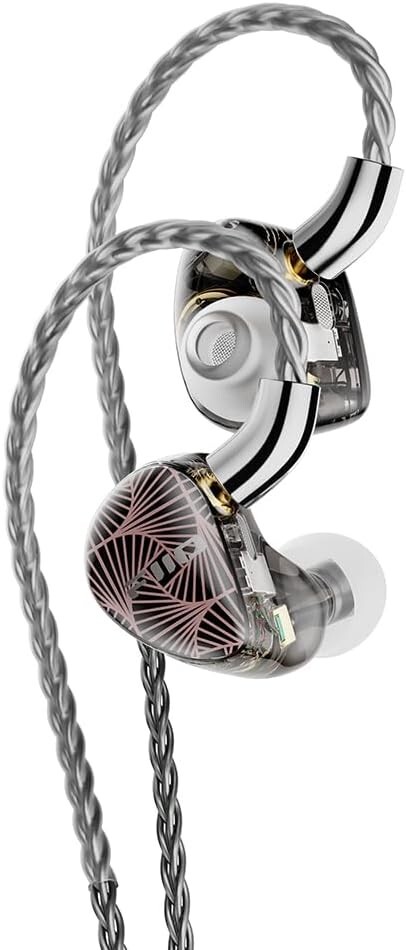 FiiO FX15 HiFi Stereo Earphone 4EST+1DD+1BA Tribrid Technology in