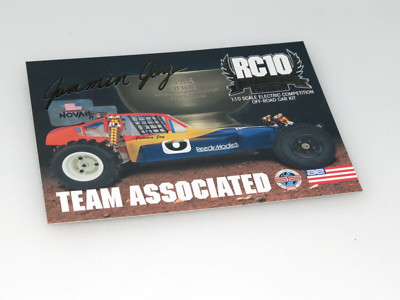 ASC6008 TEAM ASSOCIATED RC10 VINTAGE JAY HALSEY ED. BUGGY COLLECTORS CARD