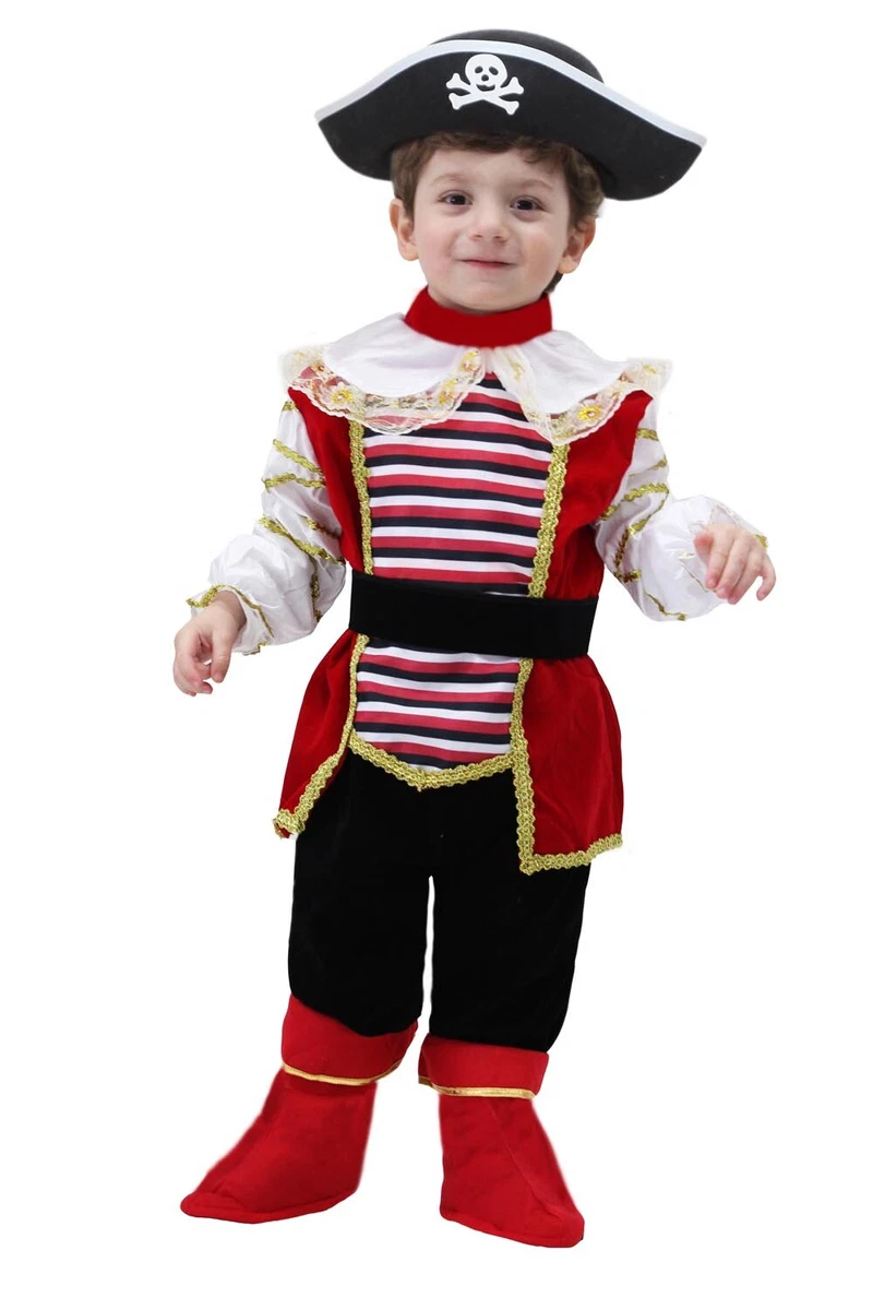 Costume Capitan pirata bimbo