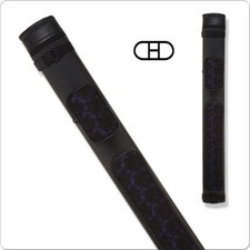 Action ACL22 2x2 Hard Lace Pool Cue Case - Purple