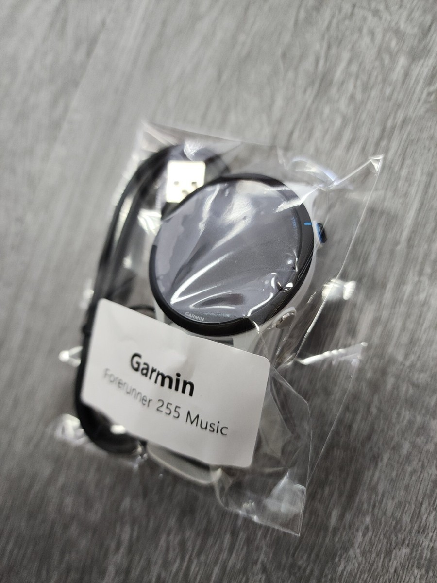 Brand new Garmin Forerunner Music GPS Smartwatch White, Open