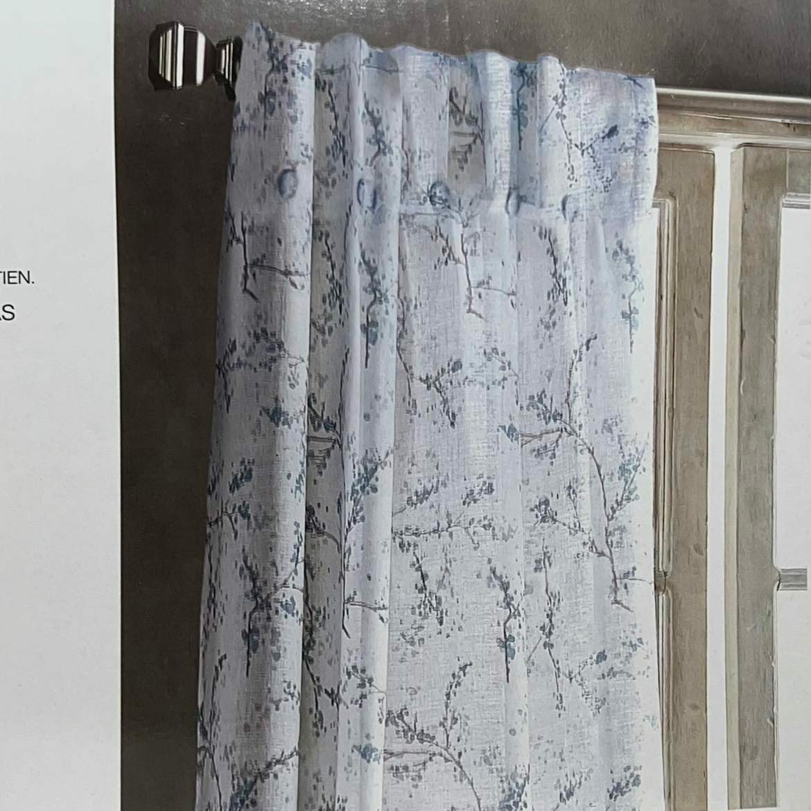 dkny pleated curtains with buttons