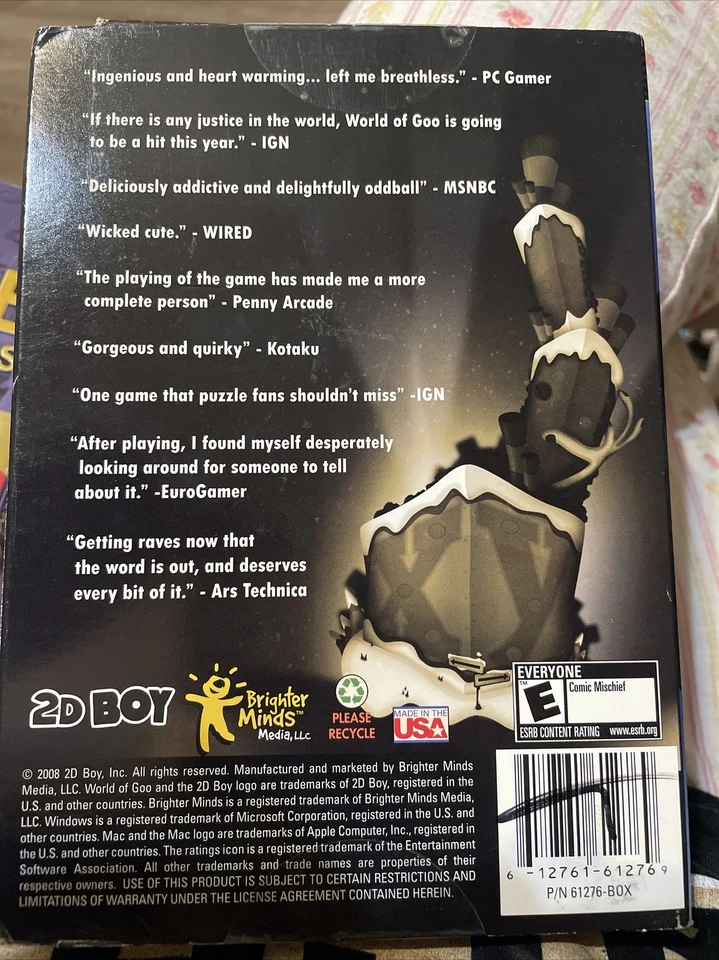 World of Goo (PC/Mac, 2D Boy), Used in Great Condition - Image 2 of 2