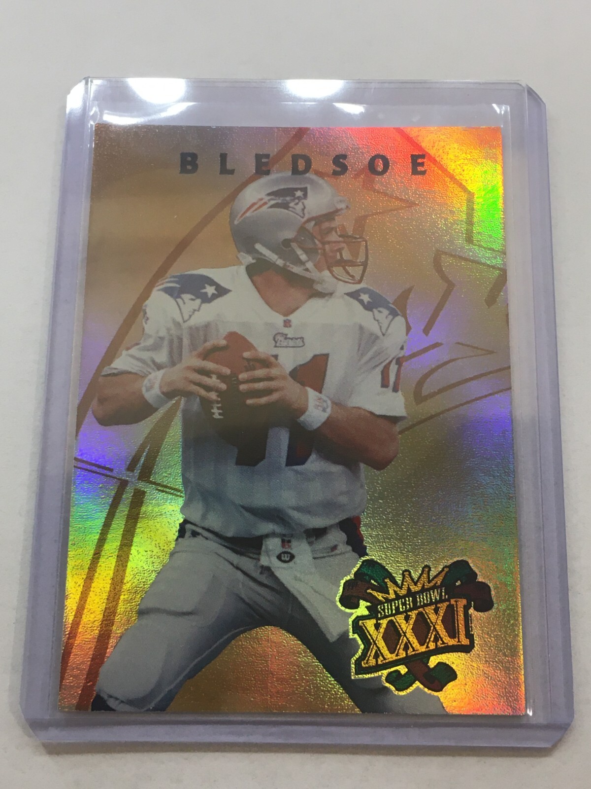 Drew Bledsoe 1997 Collectors Edge Masters Super Bowl XXXI #2 New England Patriot