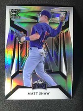 2023 Leaf Metal Baseball Base Silver Prism #81 Matt Shaw XRC 40/189
