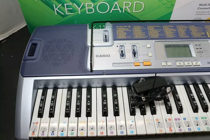 A21 Electronic Casio Key Lighting LK 100 61 Key MIDI Keyboard Stand Cable GWP