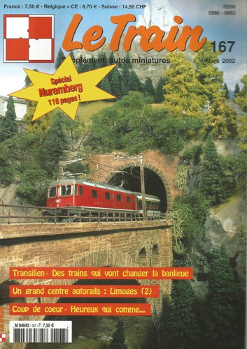 Autorail 'Le Train' N°108 230 A ETG Région Nord (période 1945/75) - Modèle Occasion