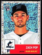 2022 Topps Chrome Platinum Anniversary #348 Zach Pop Speckle Refractor #/150