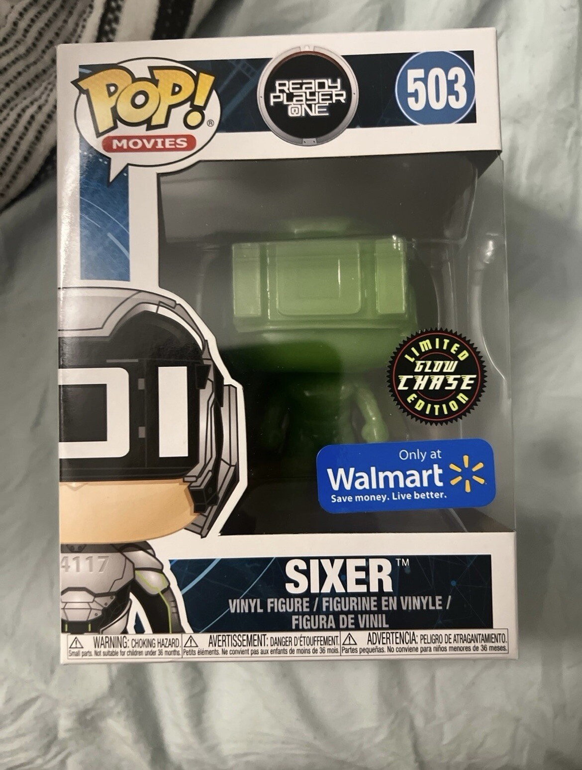 Funko POP Ready Player One 503 Glow in the Dark Chase Walmart Exclusive Sixer