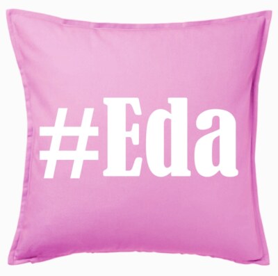 #Eda Kissenbezug Pink Ich Liebe Eda 155771