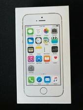 Apple iPhone 5S Box,  Silver, 16GB, Stickers  Manual ONLY Model A1453