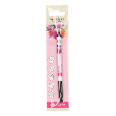 Funcakes FunColours Lebensmittel Farbstifft Schwarz - Brush Food Pen
