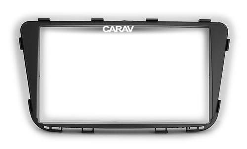 CARAV 11-663 2-DIN Autoradio Radioblende für HYUNDAI i25, Accent, Solaris, Verna - Picture 2 of 3