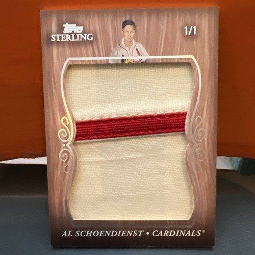 2008 Topps Sterling Baseball St Louis Cardinals Red Schoendienst Jumbo Patch 1/1
