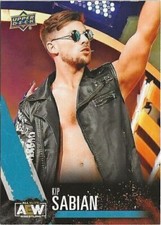 V34) 2021 Upper Deck AEW All Elite Wrestling First Edition Kip Sabian
