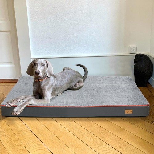 Premium Orthopedic Memory Foam Dog Bed Washable Pet Dog Crate Jumbo