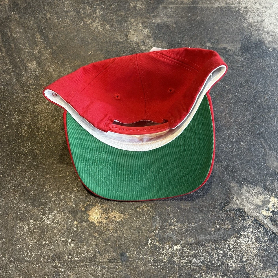 Gorra gorra vintage Cincinnati Reds New Era Snapback años 90 mezcla de lana modelo profesional nueva Foto 2 de 4