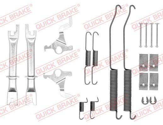ZubehÖRsatz Bremsbacken Hinten Quick Brake 105 0036S Passend FÜR Nissan-image