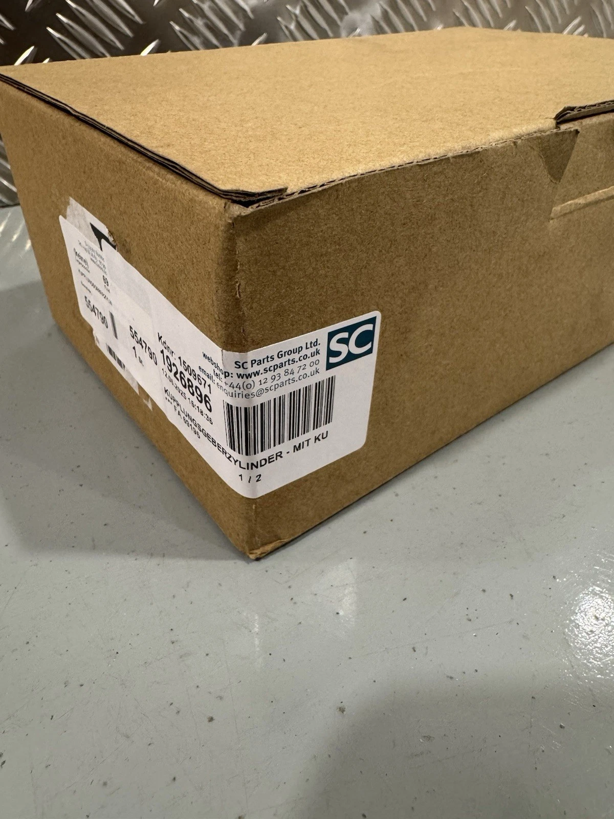 SC Parts Clutch Master Cylinder With Plastic Reservoir 554790 Brand New 3