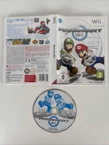 (Wii, PAL) Mario Kart Wii - Nintendo Wii Video Game PAL Missing Manual