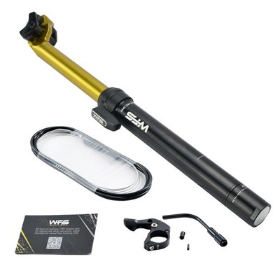 WFS Vresa Remote External Dropper Post 30.9X315 mm Travel 80mm, Gold