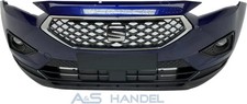 Seat Tarraco 5F Facelift Stoßstange Stoßfänger vorne NSW Atlantic Blue C5B