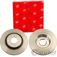 2X Trw Bremsscheiben 294Mm BelÜFtet Vorne Passend FÜR CitroËN C-CROSSER