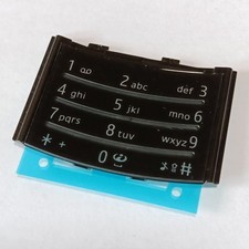 100% ORIGINALE NOKIA 6700s 6700 Slide TASTIERA INTERNA TASTIERINO TASTI NERA