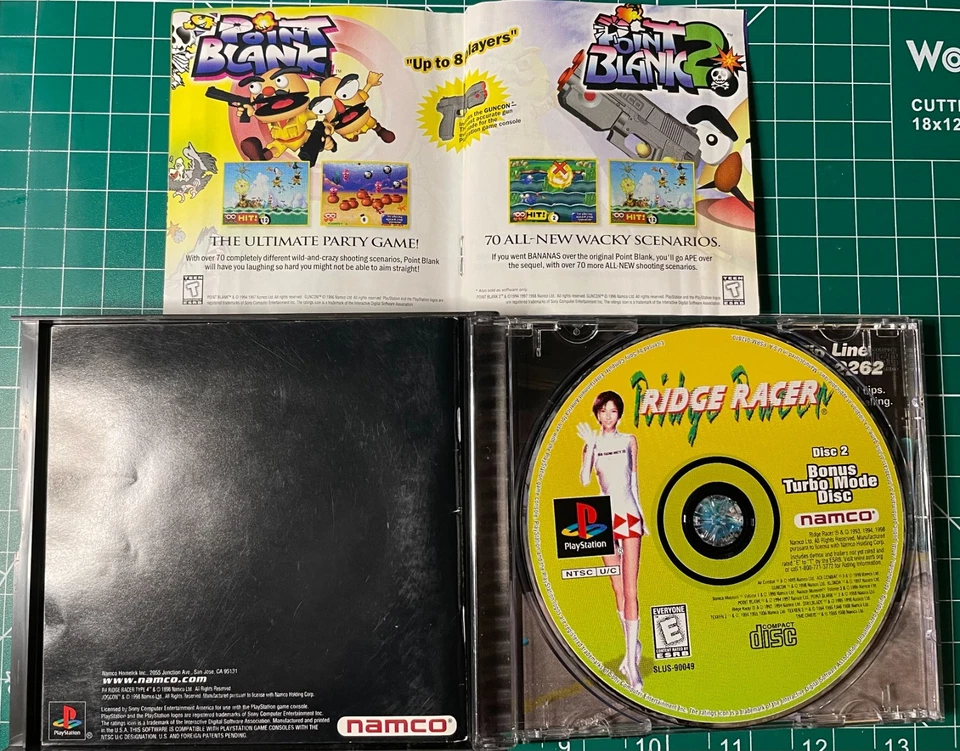 R4: Ridge Racer Type 4 (Sony PlayStation 1) 1999 CIB TESTED - Image 4 of 4