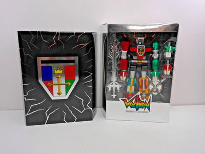 SUPER7 ULTIMATES VOLTRON CLASSIC CHROME METALLIC ACTION FIGURE SEALED NEW
