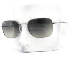 Ray-Ban Sunglasses RB3706 004/71 Gunmetal Dark Silver Glass Lens 57mm with Case