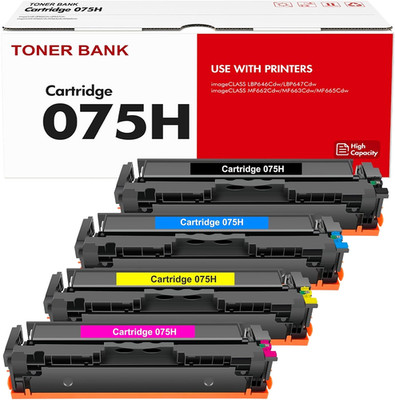 075H Toner Cartridge for Canon Color imageCLASS MF662CDW/MF663CDW/MF665CDW/LB646