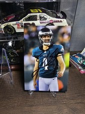 Jake Elliott Eagles Kicker Signed Autograph 4x6 Football Photo