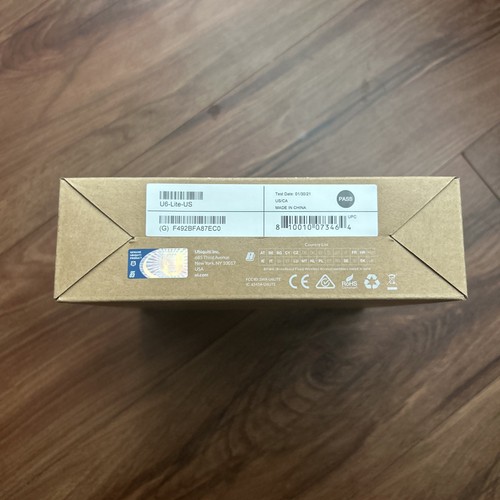 New Ubiquity UniFi 6 U6-Lite-US Compact Ceiling-Mounted WiFi 6 AP - Bild 2 von 3