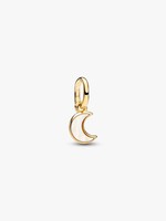 Pandora Charm AnhäNger Mond Vergoldetes Metall KüNstliches Perlmutt 764614C01